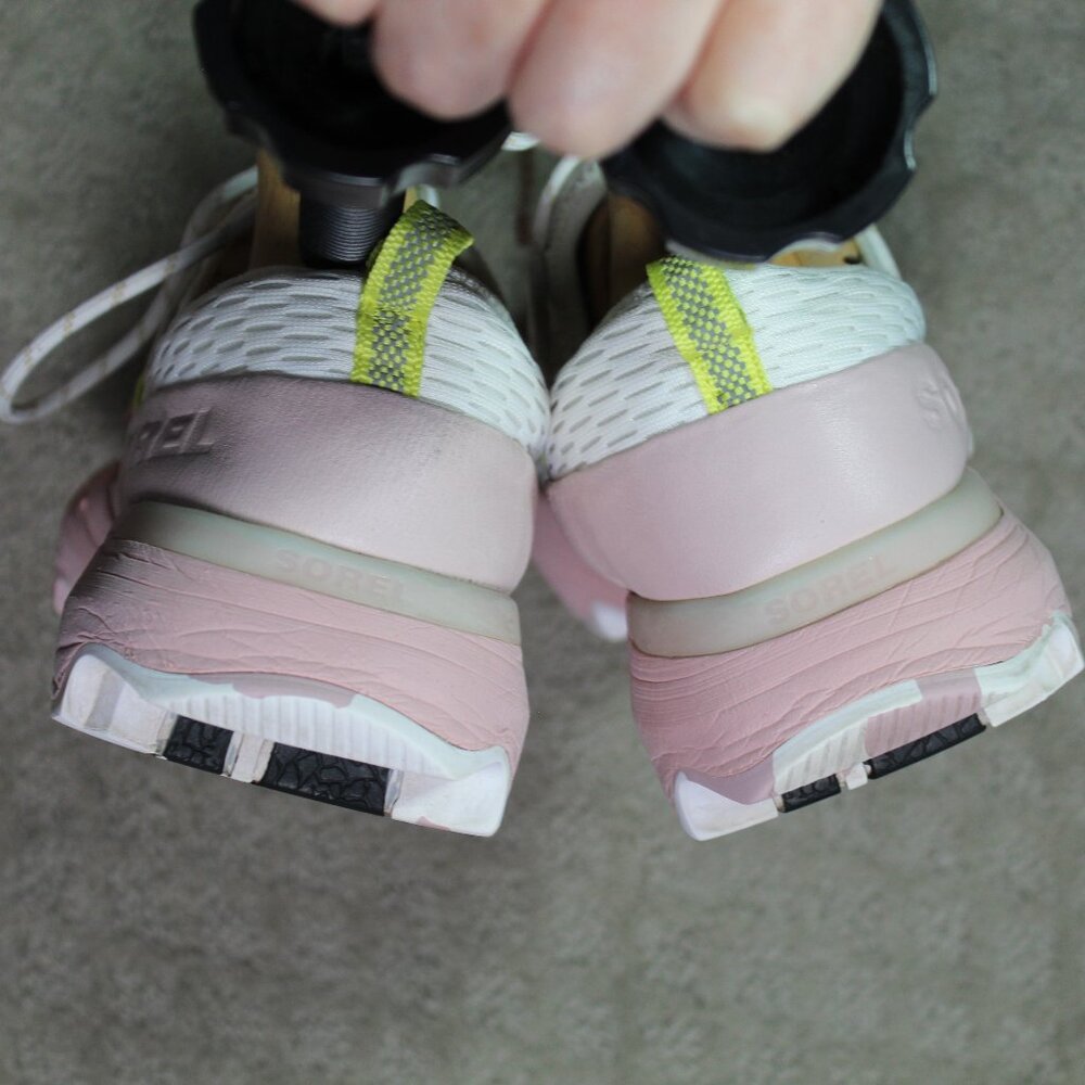 Sorel Women's 8.5 Pink White Sneakers NL4694-101 - Picture 5 of 6